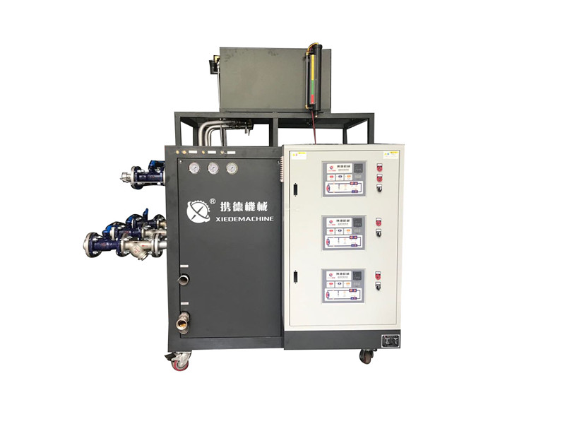三機一體模溫機應用于橡膠、PC耐力板壓延生產(chǎn)